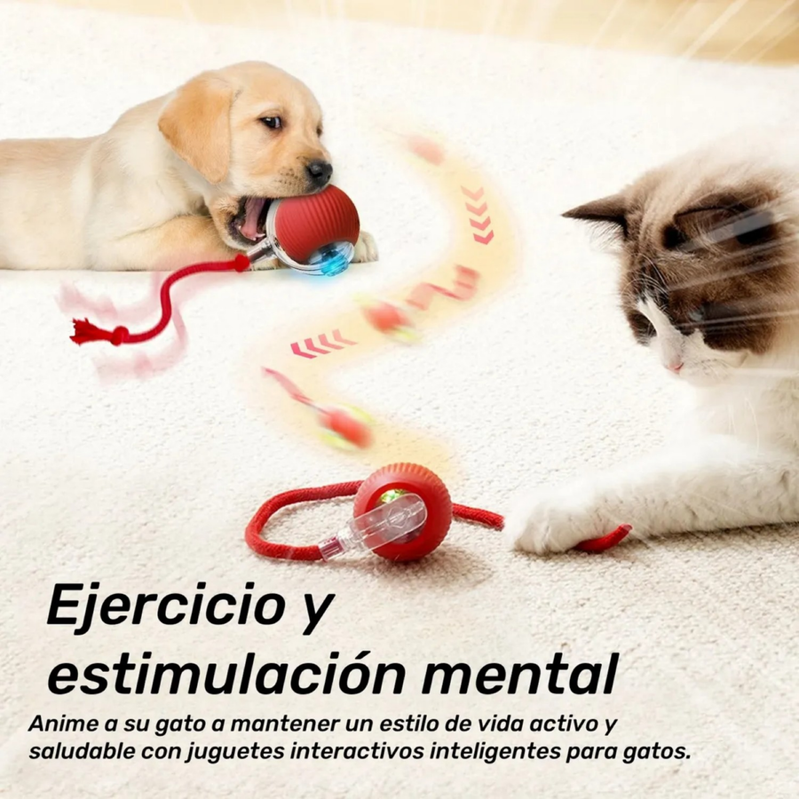 Pelota Interactiva Inteligente para Perros y Gatos